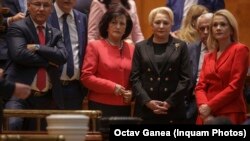  Viorica Dancilă află vestea căderii guvernului în urma moțiunii de cenzură