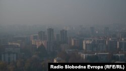 Аерозагадување во Скопје. 10.11.2020