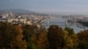 Vedere asupra Budapestei de pe dealul Gelert. 