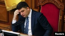 Сьпікер Вярхоўнай Рады Ўладзімер Гройсман