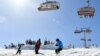 Planina Jahorina, nadomak bh. prijestonice Sarajeva, jedna je od popularnih skijaških destinacija kako za domaće, tako inostrane turiste i goste (26. februar 2021.)