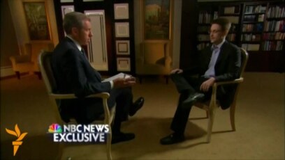 Snowden Says He Was A Trained U.S. Spy