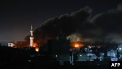 Orașul Rafah din sudul Gaza a fost lovit aerian de armata israeliană. 12 feb 2024.
