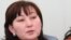 Маржан Аспандиярова, член политсовета Общенациональной социал-демократической партии "Азат". Алматы, 21 февраля 2011 года. 