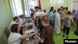 Armenia - Armenians vote in parliamentary elections, June 7, 2026,