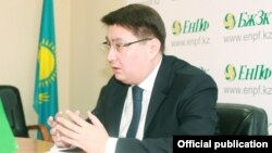 Руслан Ерденаев, БЖЗҚ-ның бұрынғы басқарма төрағасы. Сурет БЖЗҚ-ның ресми сайтынан алынды.