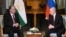 Эмомалӣ Раҳмон ва Владимир Путин. Санкт-Петербург, 22-юми декабри 2025