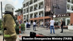 В частной четырехэтажной гостинице «Азария» на улице Советская в центре Геленджика произошел взрыв
