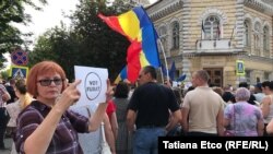 Молдавија-протести на поддржувачите на Андреј Настасе