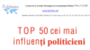 Moldova -- Top 50 politicians of Moldova, October 2011, by Politicon Think Tank