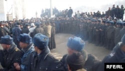 Оппозициянын Таластагы жолугушууларынан бир учур. 17-январь, 2009.
