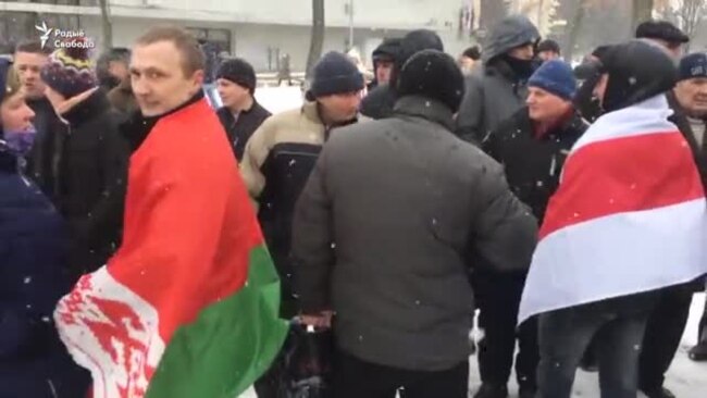 «Марш недармаедаў» у Баранавічах сабраў каля 300 чалавек. Відэа