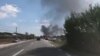 VIDEO Explozie urmată de incendiu la o fabrică de lacuri și vopsele din județul Vâlcea