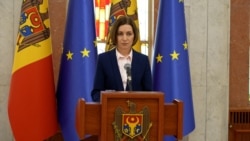 Președinta Maia Sandu, la conferința de presă organizată pe 1 iulie, în care a recunoscut că s-au comis abuzuri la MoldATSA și a cerut reforme în gestionarea întreprinderilor de stat.