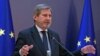 EU enlargement commissioner Johannes Hahn