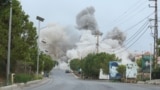 محل حمله هوایی اسرائیل در روستای طیر دِبّا در جنوب لبنان، ۱۵ آبان
