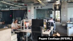 Одне з приміщень московського бюро Радіо Свобода, травень 2021 року