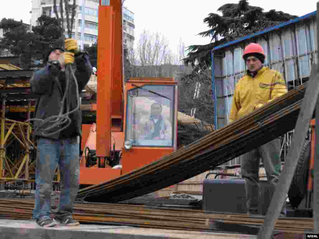 ესტაკადის მშენებლობის პროცესი