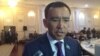 Maulen Ashimbaev is the new parliament speaker.