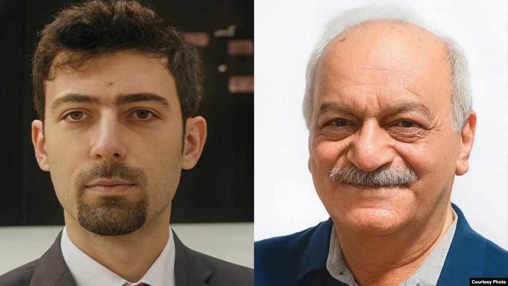 وحید بنی‌عامریان (چپ) و ابوالحسن منتظر