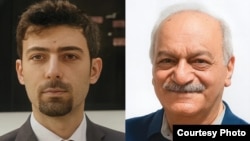 وحید بنی‌عامریان (چپ) و ابوالحسن منتظر