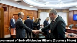 Premijer Srbije Đuro Macut i potpredsednik Vlade Ukrajine Taras Kačka, 2.1 maj 2026.