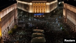 Demonstrația de la 1 decembrie, de la Sofia, a fost una din cele mai mari din Bulgaria post-comunistă.