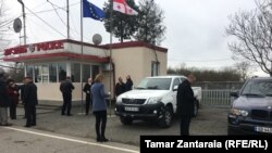 ქართული პოლიციის საგუშაგო ენგურის ხიდთან
