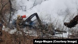 Ռուսաստան - Խաբարովսկում կործանված Ми-8 ուղղաթիռը, 11-ը ապրիլի, 2018թ․