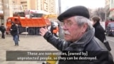 Moscow Destroys Kiosks In Beautification Blitz