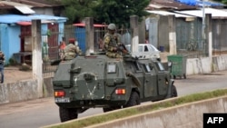 Улицы Конакри патрулируются военными. 5 сентября 2021