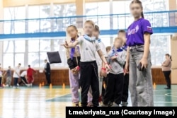 Учасники проєкту «Орлята Росії»