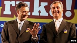 Filip Vujanović i Milo Đukanović