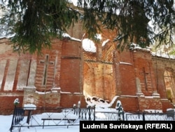 Руины церкви Казанской иконы божьей матери