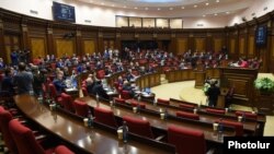 Armenia - A session of the National Assembly in Yerevan, 28Sep2016.