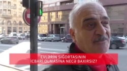 Evlərin sığortasının məcburi olmasına necə baxırsız?