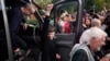 Lithuania -  25 Belarusian political prisoners were freed on September 16 - screen grab/Current Time