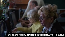 Ілюстративне фото. Літні одесити навчаються в Університеті третього віку. Одеса, грудень 2016 року