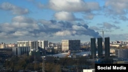Атака дронов, Петербург, 18 октября