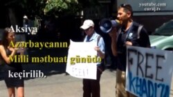 Mətbuat günündə beynəlxalq jurnalislərin Xədicə İsmayıla azadlıq tələbi