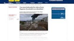 Guardian-ը նույնականացրել է ադրբեջանցիների կողմից գլխատված հայազգի երկու տարեց տղամարդկանց ինքնությունը