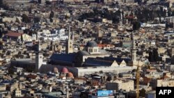 Pamje e një pjese të Damaskut në mars të vitit 2012