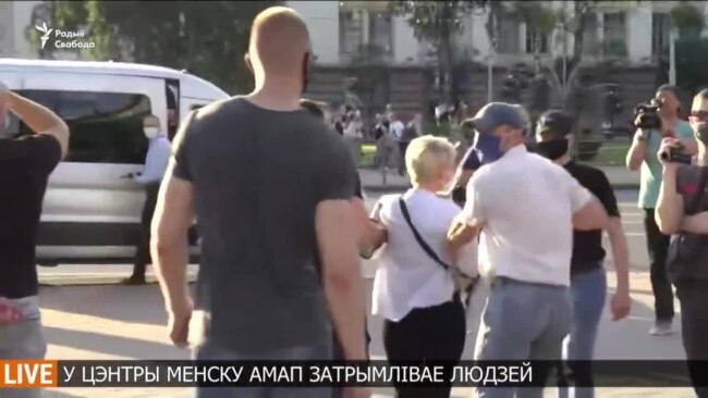 Задержание журналистов Радио Свобода в Минске