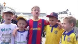 У Києві провели збірну України з футболу на «Євро-2016» (відео)