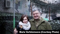 Марія Варфоломеєва і Петро Порошенко очікують звільнення полонених