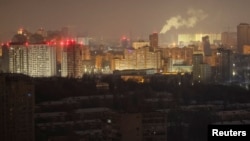 Наступствы расейскага ўдару па ўкраінскай сталіцы 12 студзеня 2026 году. Ілюстрацыйнае фота