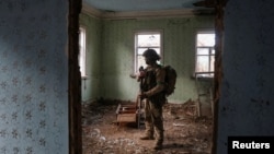 Український військовий в Костянтинівці, листопад 2025 року