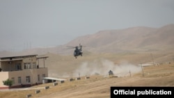 Военные учения на узбекско-афганской границе. Иллюстративное фото.