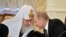 Патриарх Кирилл и Владимир Путин