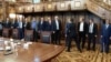 Nicușor Dan și consilierii prezidențiali s-au întâlnit cu reprezentanții sindicatelor. 